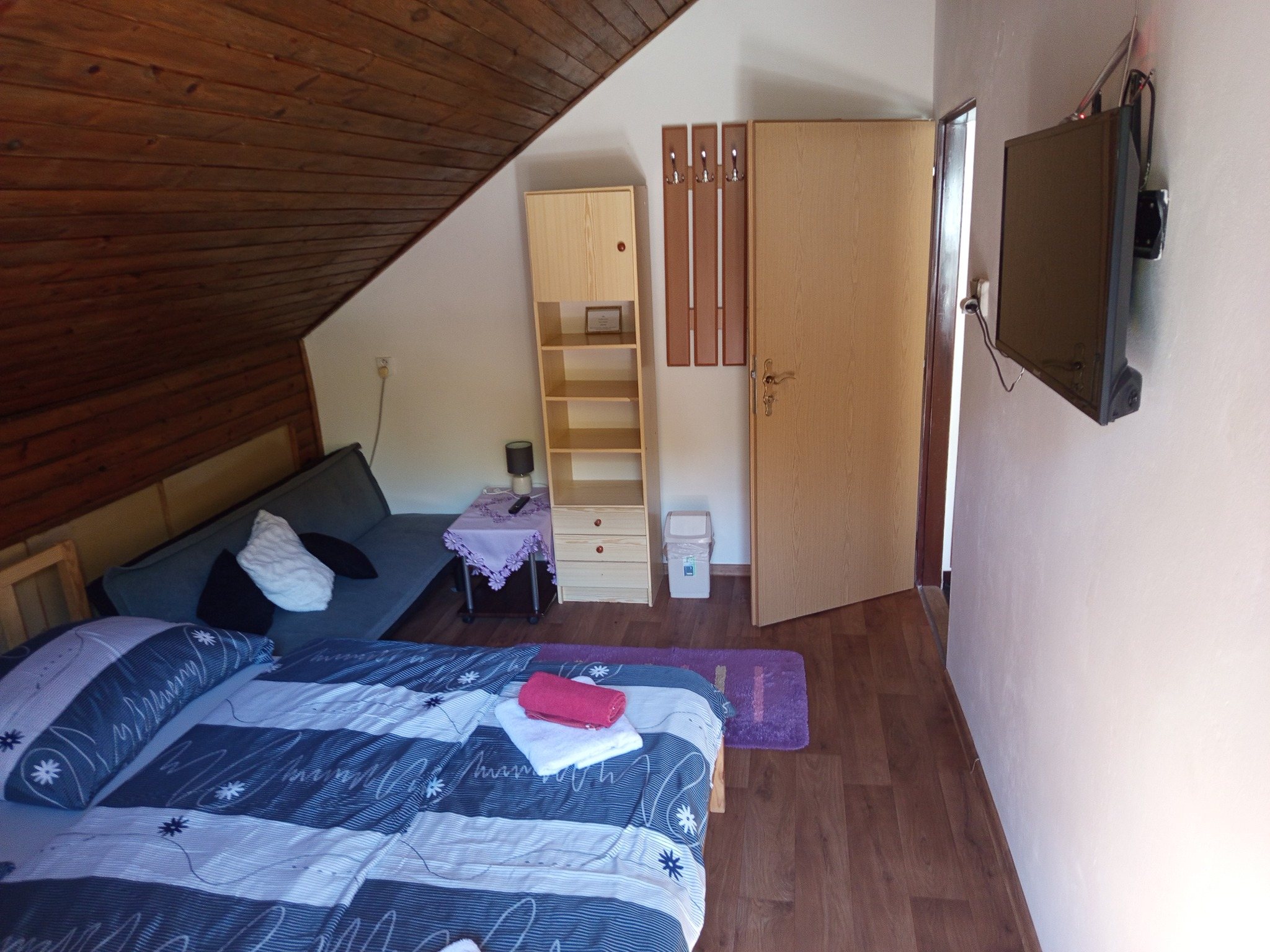 Dvoulůžkový pokoj s balkonem