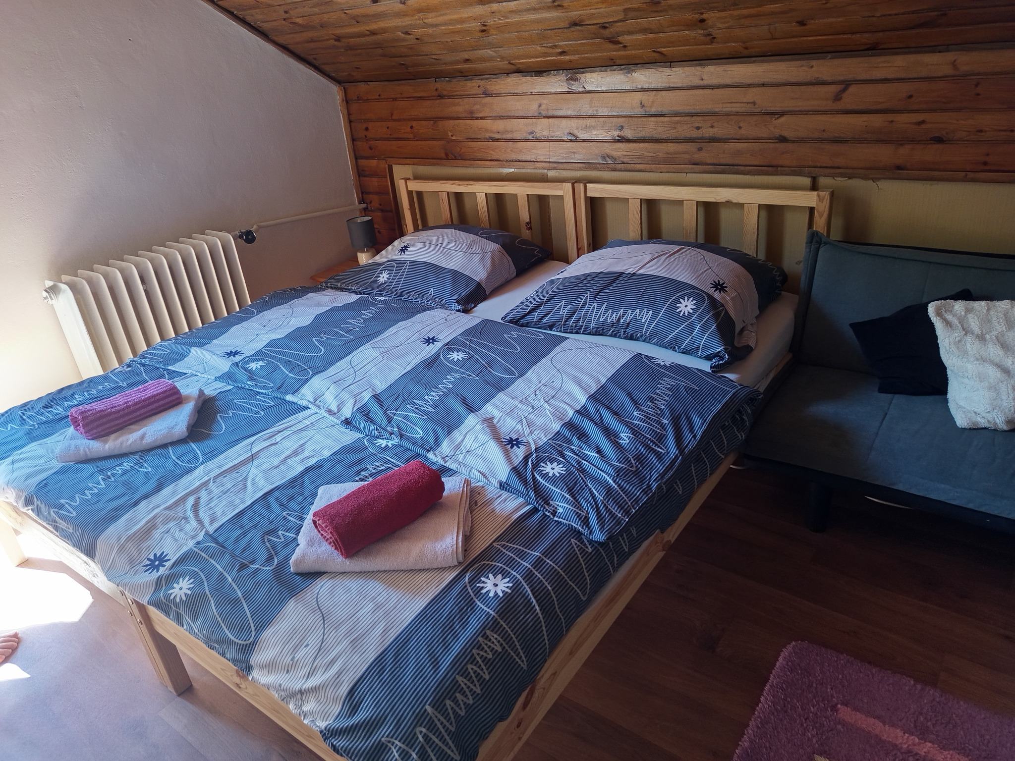 Dvoulůžkový pokoj s balkonem